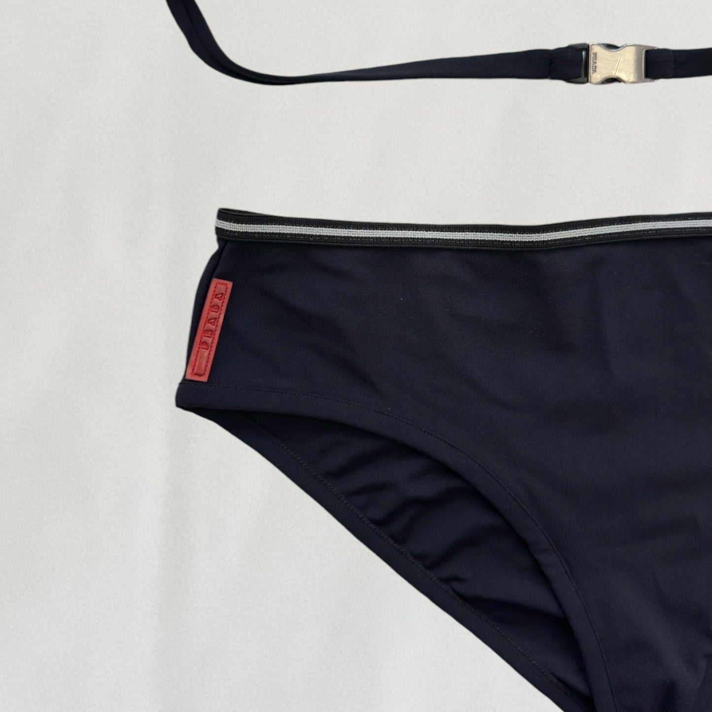Prada buckle bikini